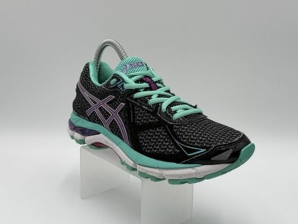 Asics GT-2000 Women’s Size 6.5 Running Sneakers Black Purple Shoes T550N